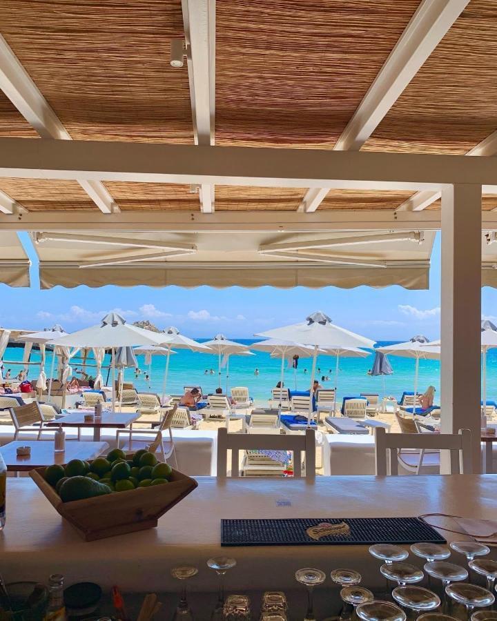 Acrogiali Beachfront Hotel Mykonos Platis Gialos Exterior foto