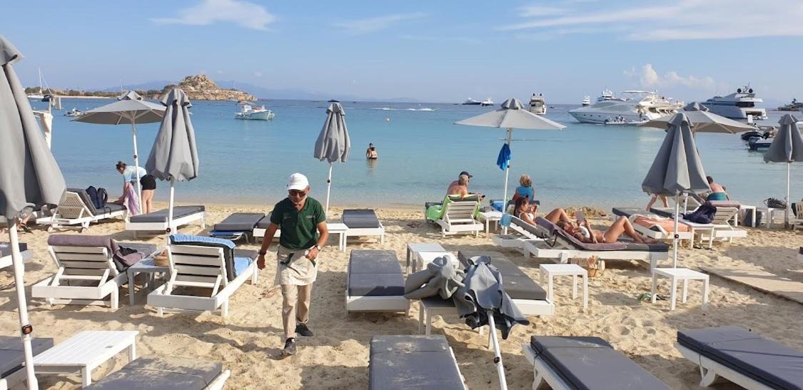 Acrogiali Beachfront Hotel Mykonos Platis Gialos Exterior foto
