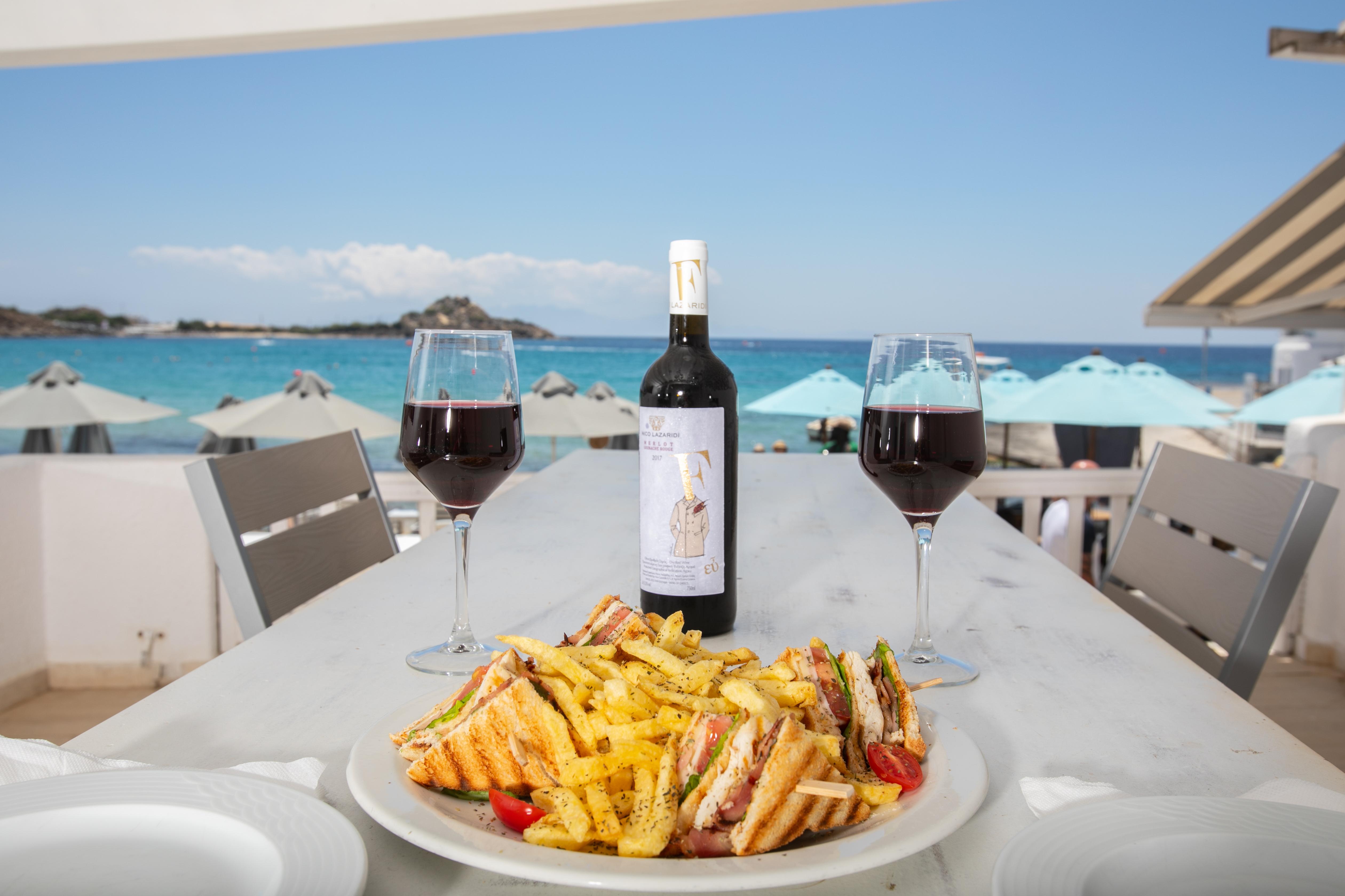 Acrogiali Beachfront Hotel Mykonos Platis Gialos Exterior foto
