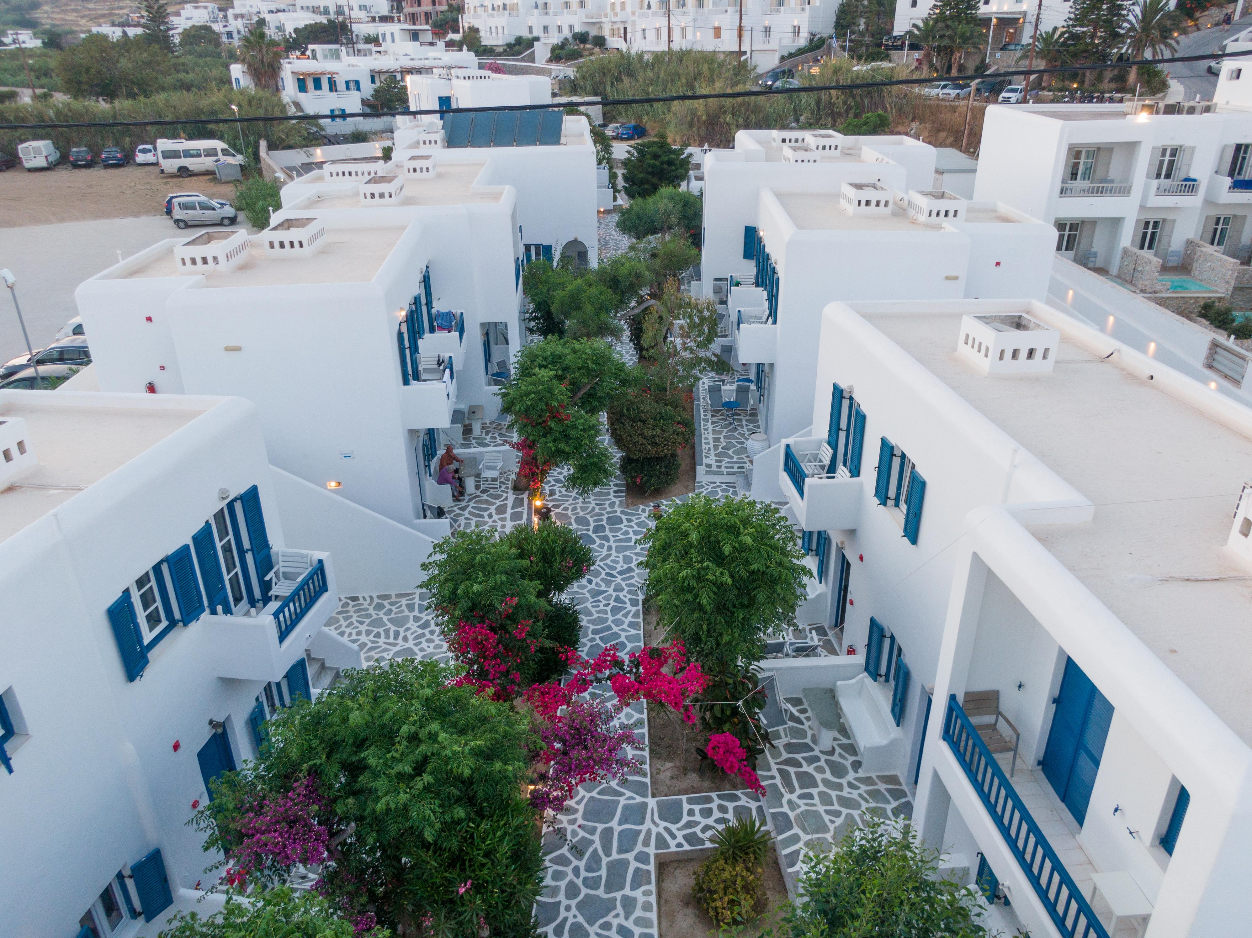 Acrogiali Beachfront Hotel Mykonos Platis Gialos Exterior foto