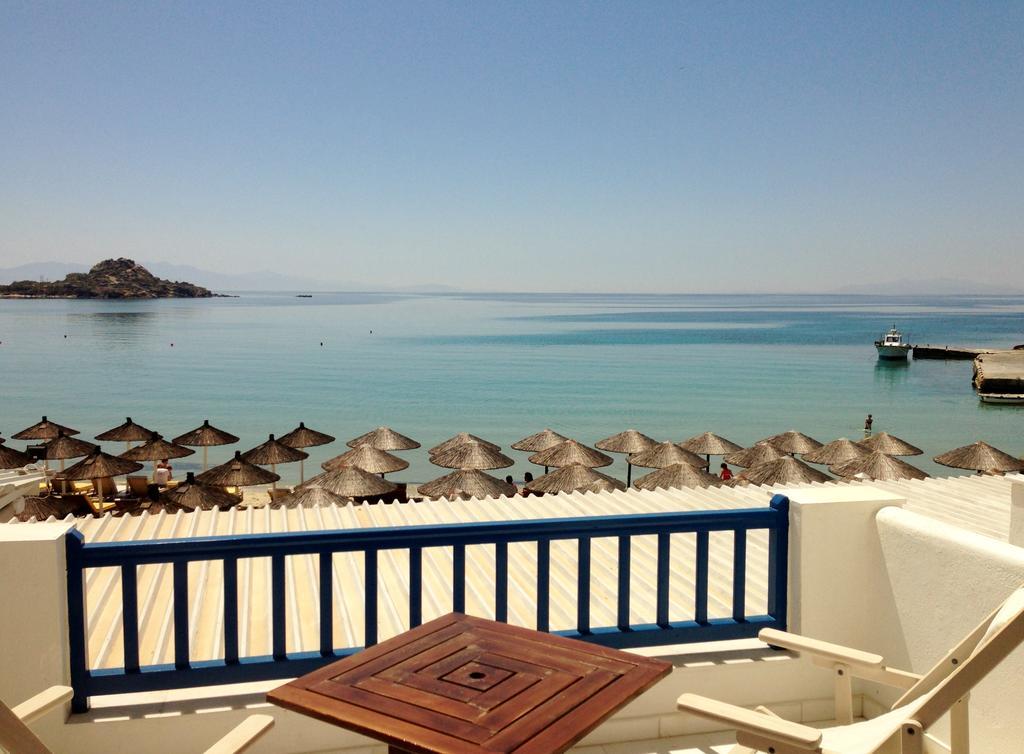 Acrogiali Beachfront Hotel Mykonos Platis Gialos Exterior foto