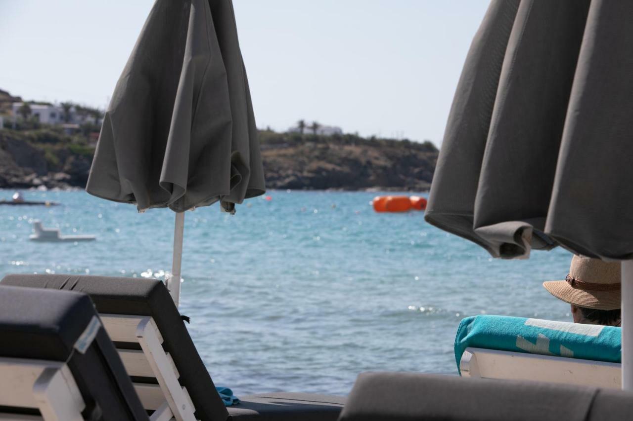 Acrogiali Beachfront Hotel Mykonos Platis Gialos Exterior foto